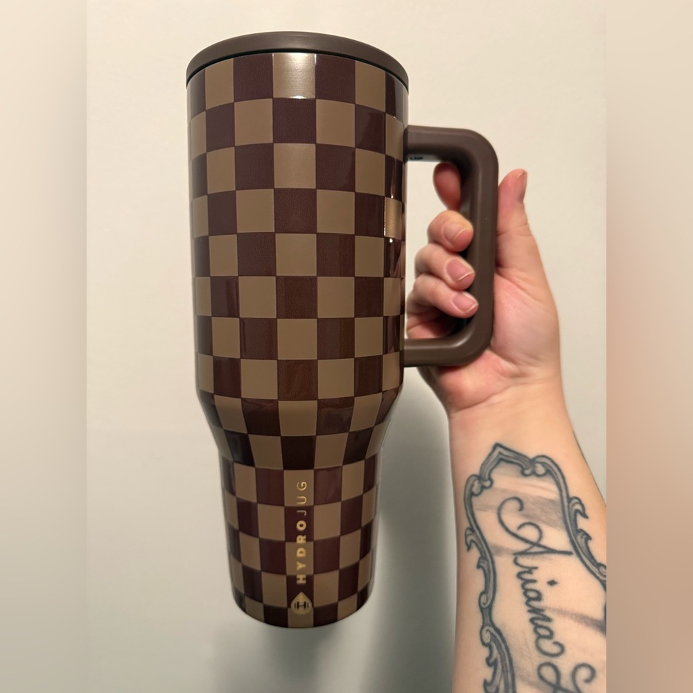 HydroJug 40oz Traveler - Autumn Checkers